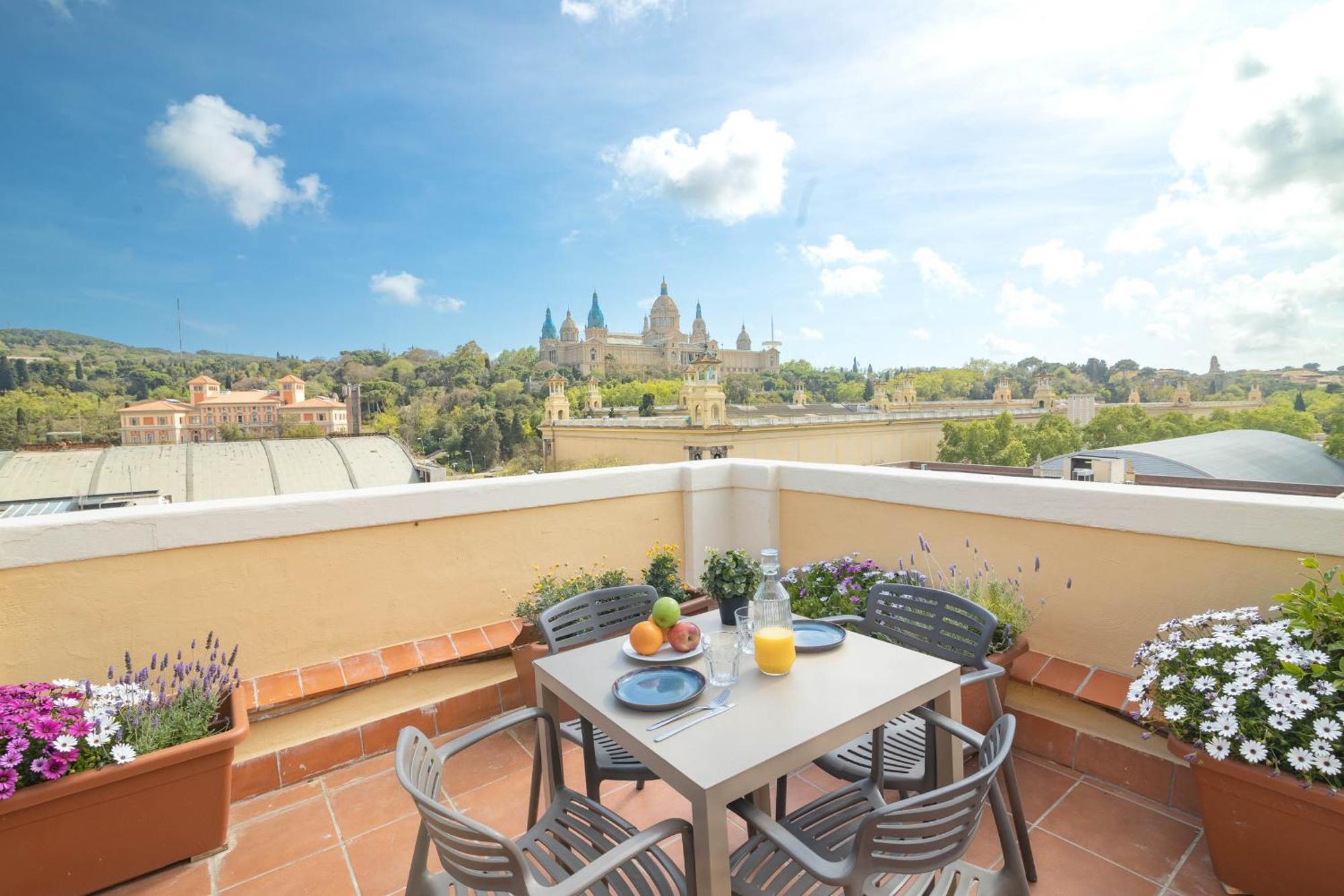 Riua - Private Terrace Penthouse Next To The Fair Барселона Екстериор снимка