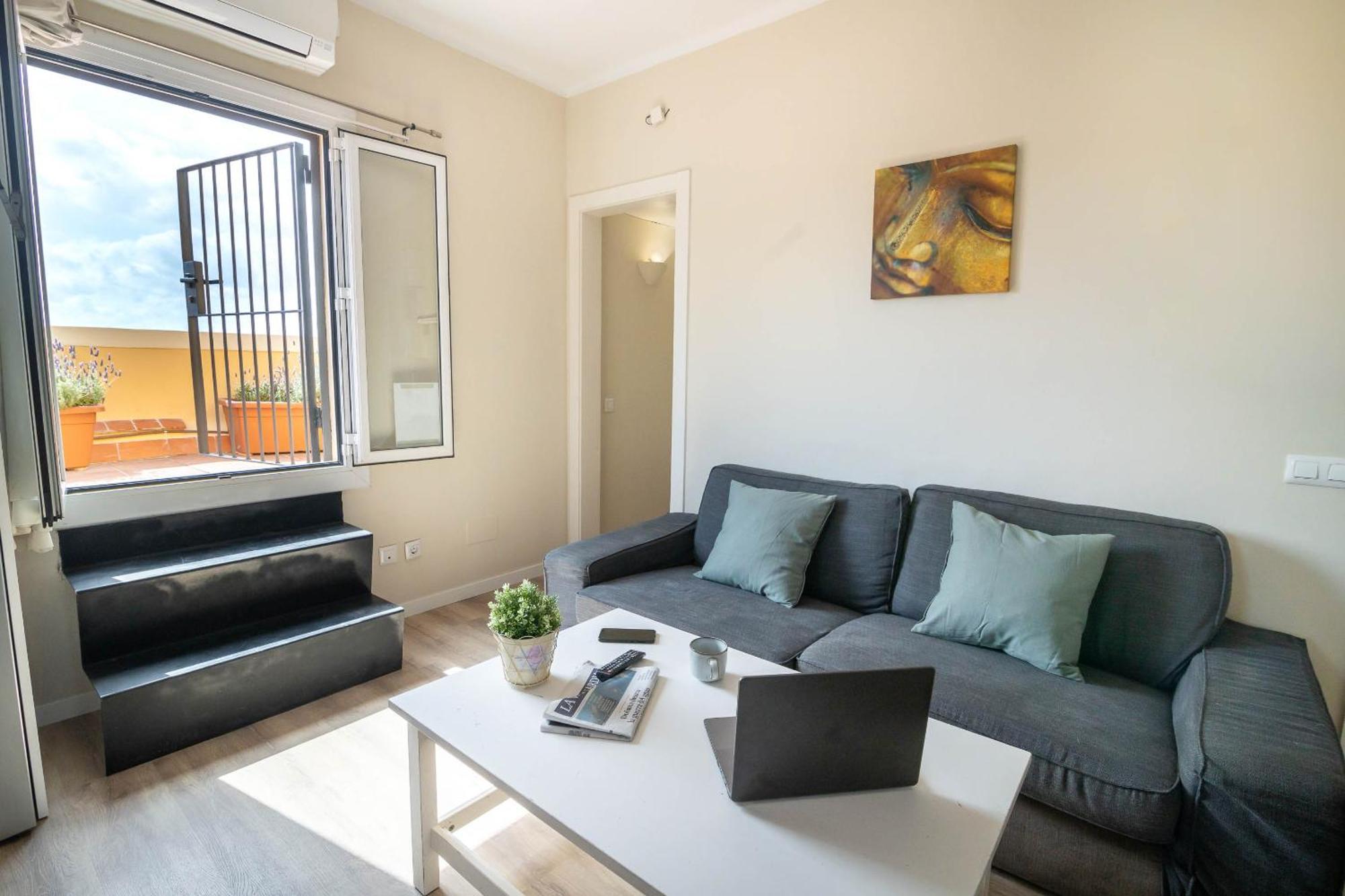 Riua - Private Terrace Penthouse Next To The Fair Барселона Екстериор снимка